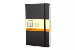 Een Moleskine Ruled Hardcover Notebook Large Black koop je bij Moleskine.nl