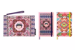 Een Moleskine Sakura Gift Set Momoko Ruled &amp; Plain Hardcover Notebooks Large and Pouch koop je bij Moleskine.nl