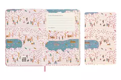 Een Moleskine Limited Edition Sakura Notebook Ruled Hardcover Pocket - &quot;Couple&quot; koop je bij Moleskine.nl