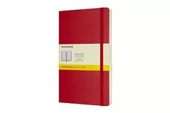 Een Moleskine Squared Soft Cover Notebook Large Red koop je bij Moleskine.nl