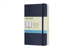 Een Moleskine Dotted Softcover Notebook Pocket Sapphire Blue koop je bij Moleskine.nl