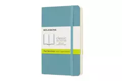 Een Moleskine Plain Soft Cover Notebook Pocket Reef Blue koop je bij Moleskine.nl