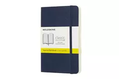 Een Moleskine Squared Soft Cover Notebook Pocket Sapphire Blue koop je bij Moleskine.nl