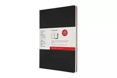 Een Moleskine Subject Cahier Journals XXL Black &amp; Cranberry Red koop je bij Moleskine.nl