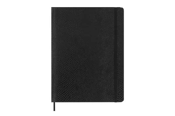 Een Moleskine Precious & Ethical Ruled Softcover Notebook XL Vegan Python Black koop je bij Moleskine.nl