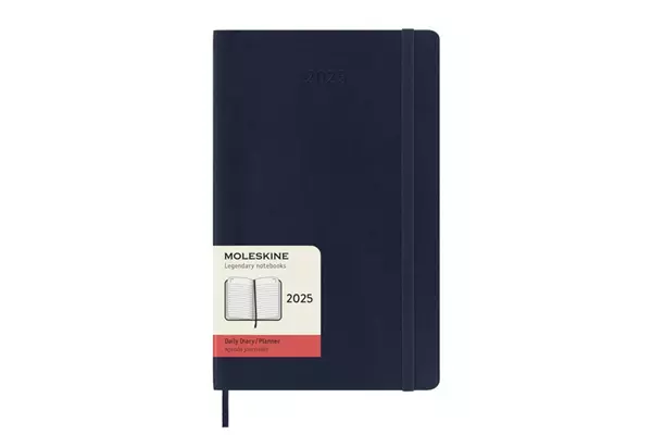 Een Moleskine 2025 12M Daily Softcover Pocket Sapphire Blue koop je bij Moleskine.nl