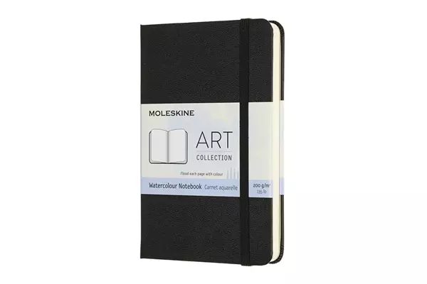 Een Moleskine Art Watercolour Notebook Hardcover Pocket Black koop je bij Moleskine.nl