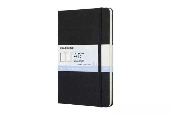 Een Moleskine Watercolor Notebook Hard Cover Large Black koop je bij Moleskine.nl