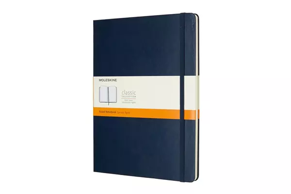 Een Moleskine Ruled Hard Cover Notebook XL Sapphire Blue koop je bij Moleskine.nl