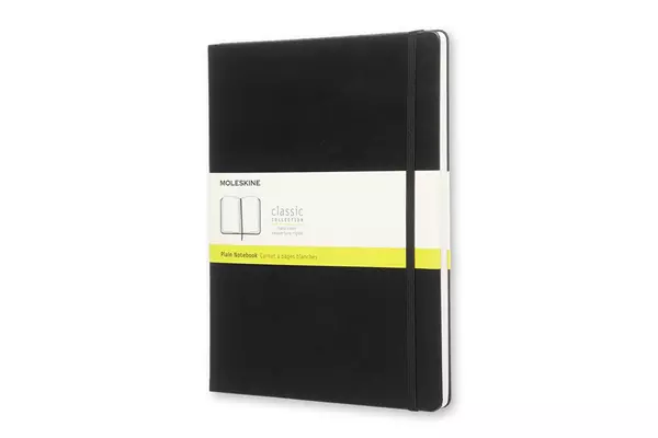 Een Moleskine Plain Hardcover Notebook XL Black koop je bij Moleskine.nl