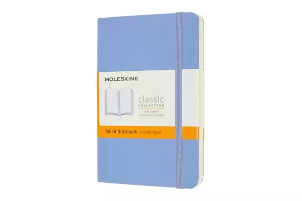 Een Moleskine Ruled Soft Cover Notebook Pocket Hydrangea Blue koop je bij Moleskine.nl