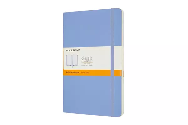 Een Moleskine Ruled Soft Cover Notebook Large Hydrangea Blue koop je bij Moleskine.nl