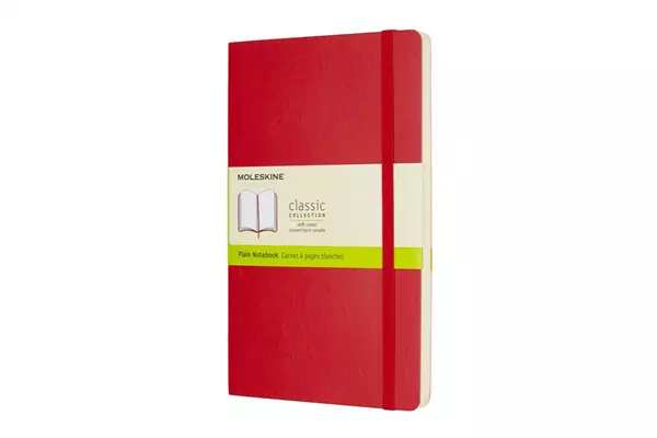 Een Moleskine Plain Soft Cover Notebook Large Scarlet Red koop je bij Moleskine.nl