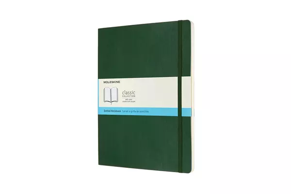 Een Moleskine Dotted Soft Cover Notebook XL Myrtle Green koop je bij Moleskine.nl