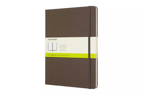 Een Moleskine Plain Hard Cover Notebook XL Earth Brown koop je bij Moleskine.nl