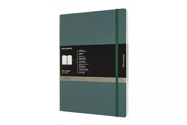 Een Moleskine Pro Collection Notebook XXL Softcover Forest Green koop je bij Moleskine.nl