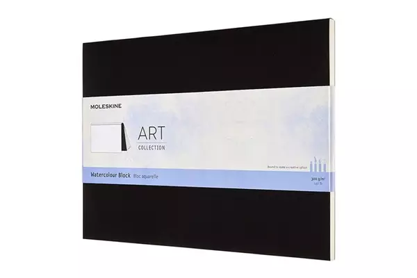 Een Moleskine Art Collection Watercolour Block 23X31 Black koop je bij Moleskine.nl