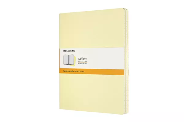 Een Moleskine Cahier Journals Ruled XL Tender Yellow (set of 3) koop je bij Moleskine.nl