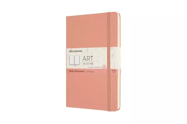 Een Moleskine Art Bullet Notebook Large Coral Pink koop je bij Moleskine.nl