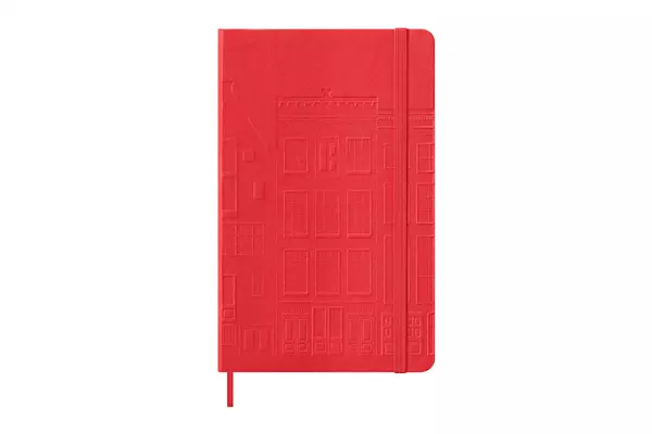 Een Moleskine x Anne Frank House Notebook Ruled Hardcover Large Coral Red koop je bij Moleskine.nl