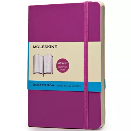 Een Moleskine Dotted Soft Cover Notebook Pocket Purple koop je bij Moleskine.nl