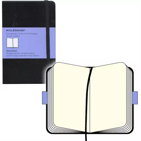 Een Moleskine Sketchbook Hard Cover Pocket koop je bij Moleskine.nl