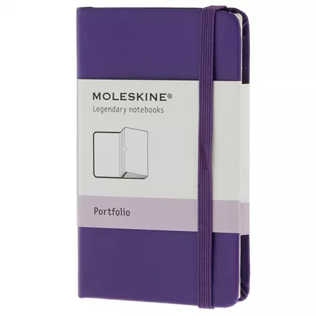 Een Moleskine Portfolio Hardcover XS Purple koop je bij Moleskine.nl