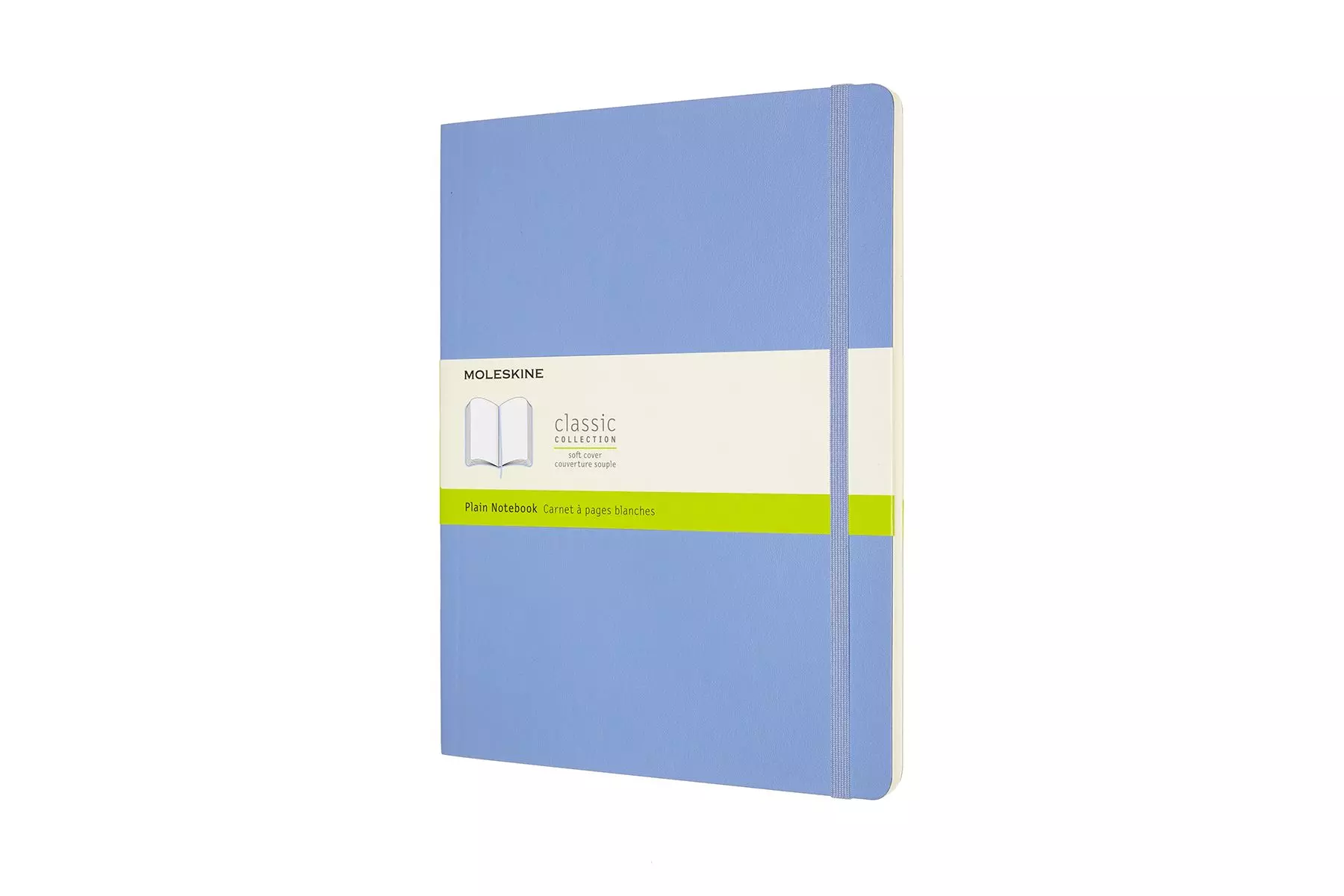 Een Moleskine Plain Soft Cover Notebook XL Hydrangea Blue koop je bij Moleskine.nl