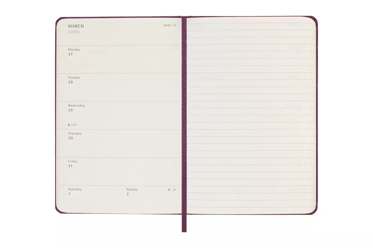 Een Moleskine Le Petit Prince 2023 12M Weekly/Note Hardcover Pocket Fly (LE) koop je bij Moleskine.nl