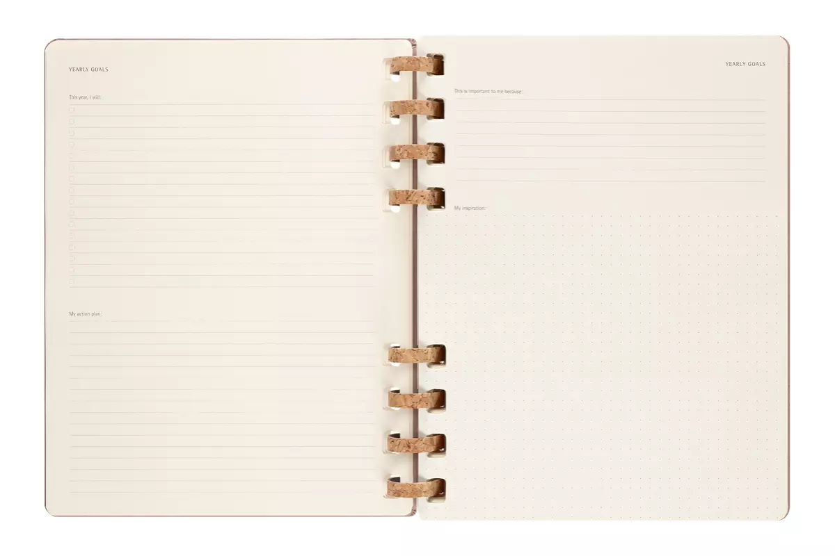 Een Moleskine 12M 2023/2024 Weekly/monthly Academic Planner Hardcover XL Crush Almond koop je bij Moleskine.nl