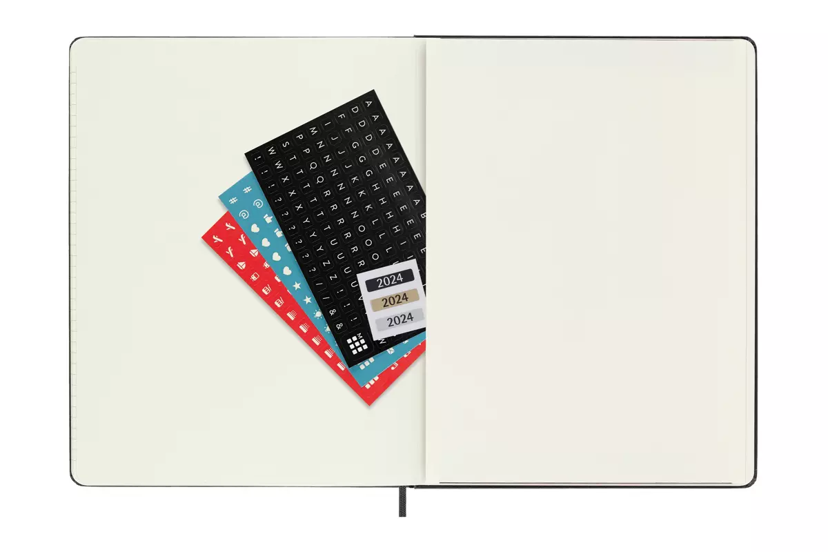 Een Moleskine 12M 2024 Weekly Vertical PRO Planner Hardcover XL Black koop je bij Moleskine.nl