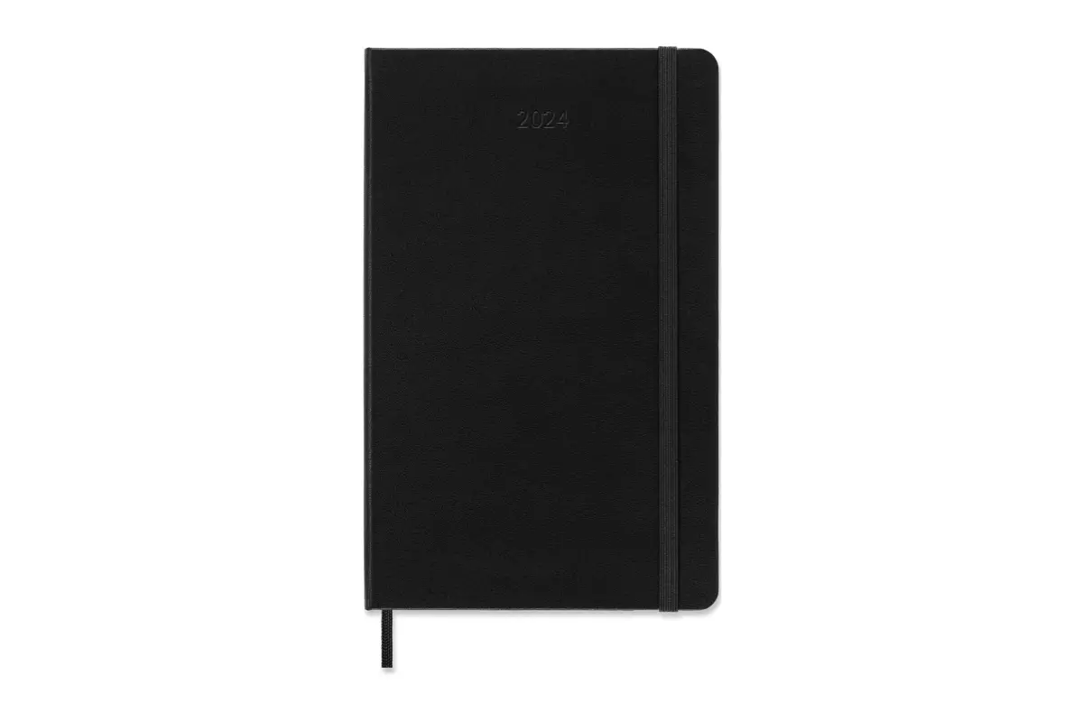 Een Moleskine 2024 12M Weekly Hardcover Large Black koop je bij Moleskine.nl