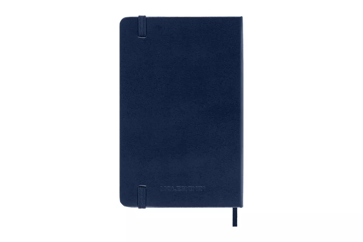 Een Moleskine 2024 12M Weekly Hardcover Pocket Sapphire Blue koop je bij Moleskine.nl