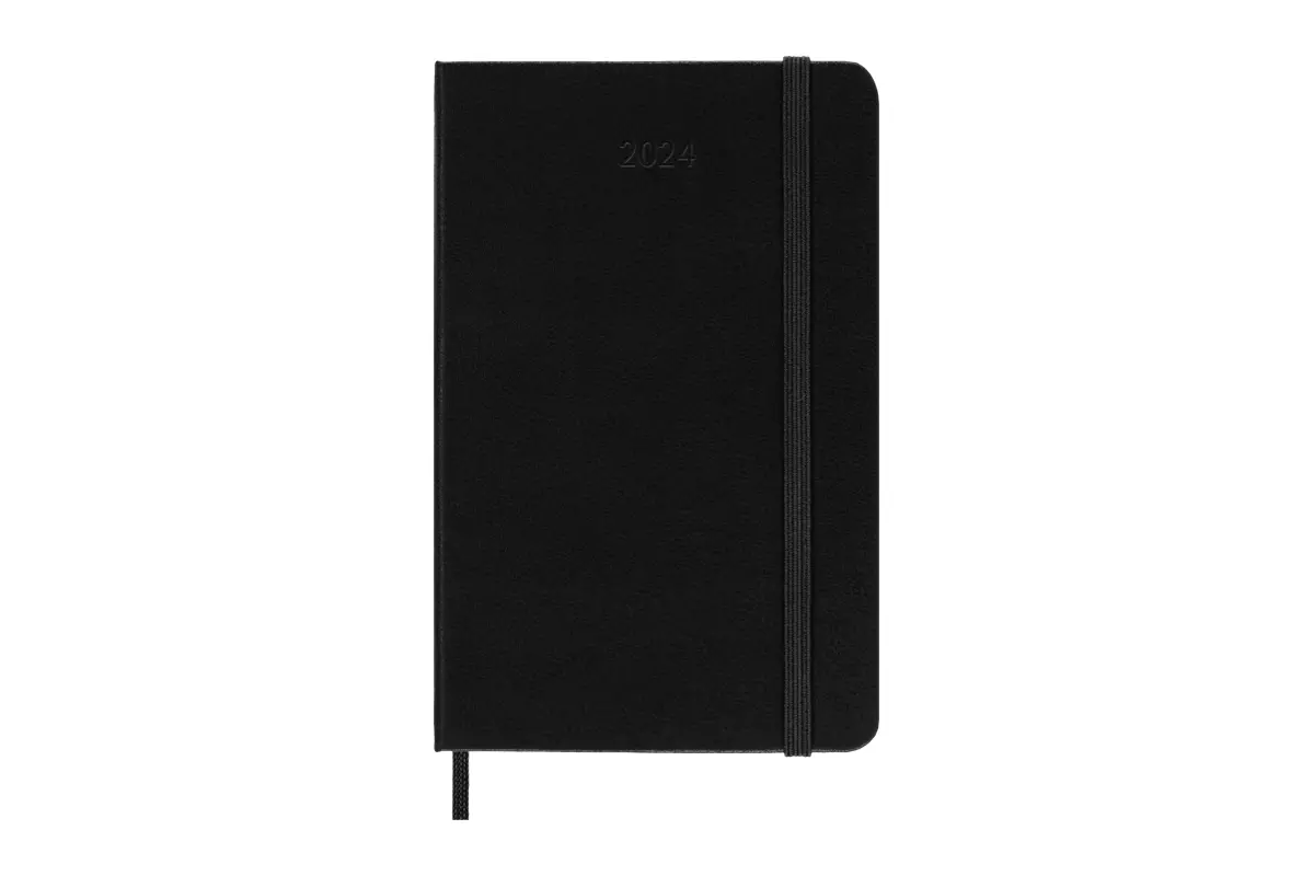 Een Moleskine 2024 12M Weekly Notebook Hardcover Pocket Black koop je bij Moleskine.nl