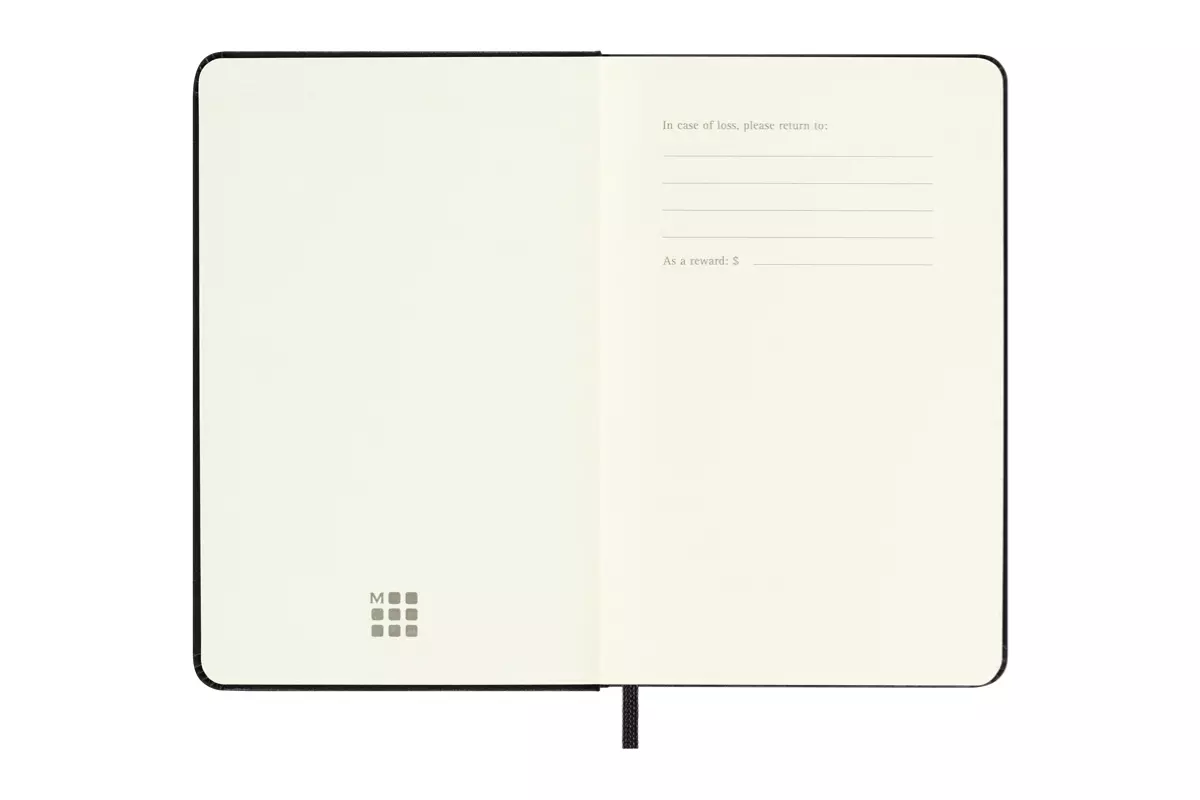 Een Moleskine 2024 12M Weekly Notebook Hardcover Pocket Black koop je bij Moleskine.nl