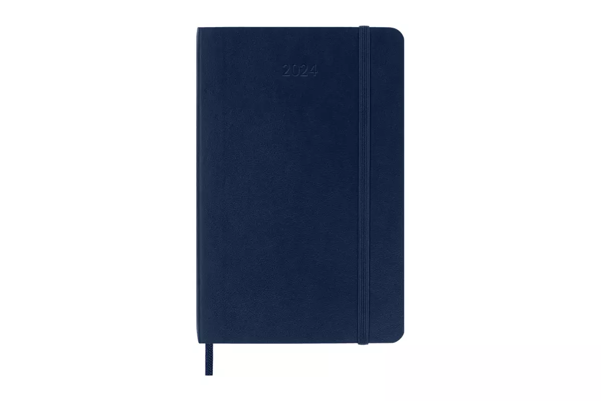 Een Moleskine 2024 12M Weekly Softcover Pocket Sapphire Blue koop je bij Moleskine.nl