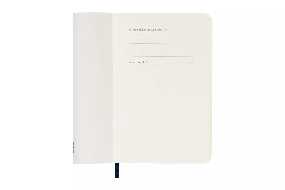 Een Moleskine 2024 12M Weekly Softcover Pocket Sapphire Blue koop je bij Moleskine.nl