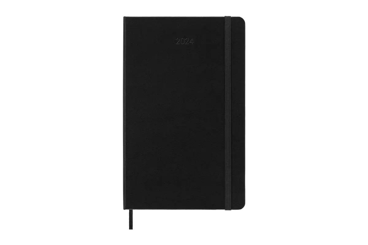 Een Moleskine 2024 12M Weekly Horizontal Hardcover Large Black koop je bij Moleskine.nl