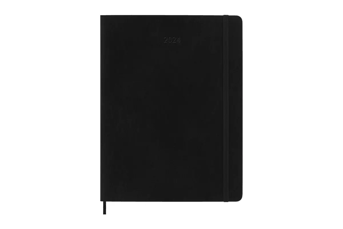 Een Moleskine 2024 12M Monthly Softcover XL Black koop je bij Moleskine.nl