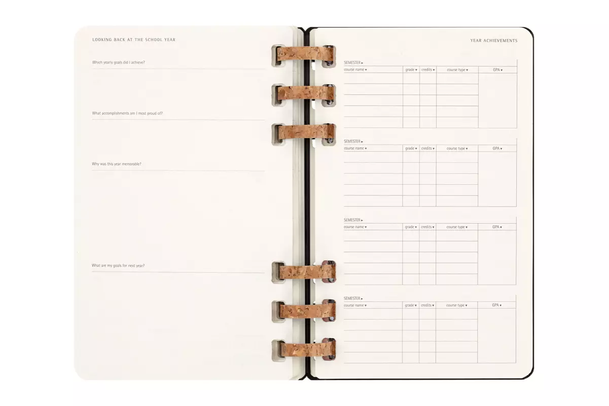 Een Moleskine 12M 2023/2024 Weekly/monthly Student Life Planner Hardcover Large Black koop je bij Moleskine.nl