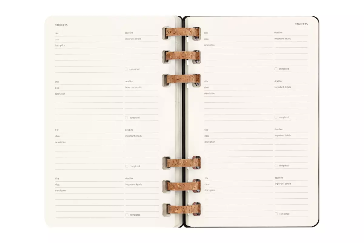 Een Moleskine 12M 2023/2024 Weekly/monthly Student Life Planner Hardcover Large Black koop je bij Moleskine.nl