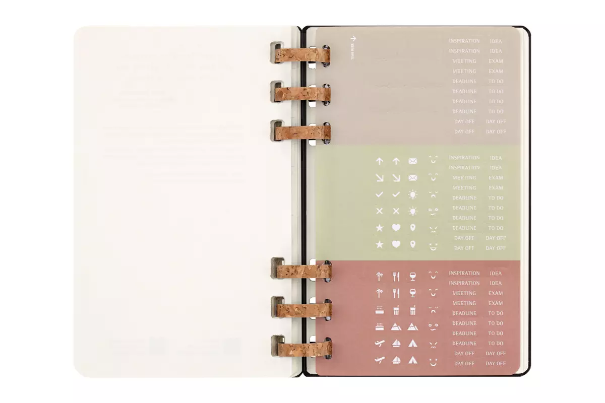 Een Moleskine 12M 2023/2024 Weekly/monthly Student Life Planner Hardcover Large Black koop je bij Moleskine.nl