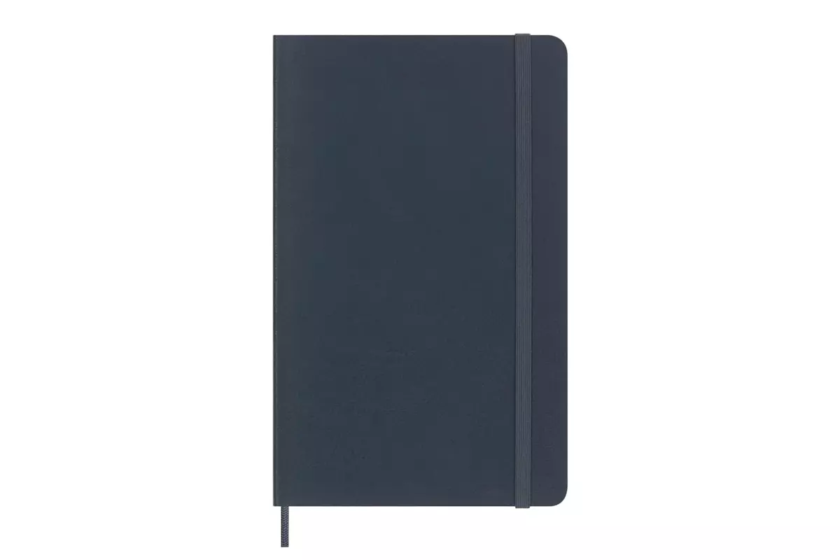 Een Moleskine Precious & Ethical Ruled Softcover Notebook Large Vegan Petrol Blue koop je bij Moleskine.nl