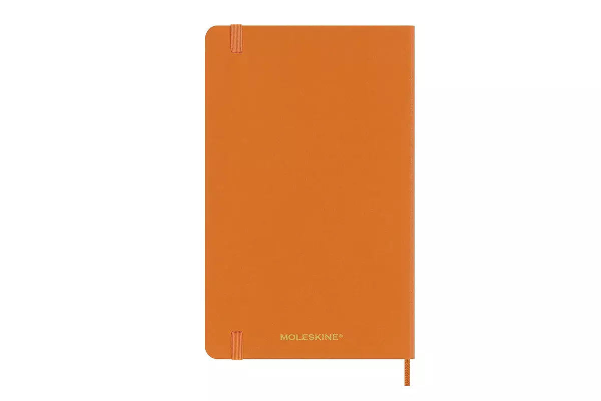 Een Moleskine Precious & Ethical Ruled Softcover Notebook Large Vegan Orange koop je bij Moleskine.nl