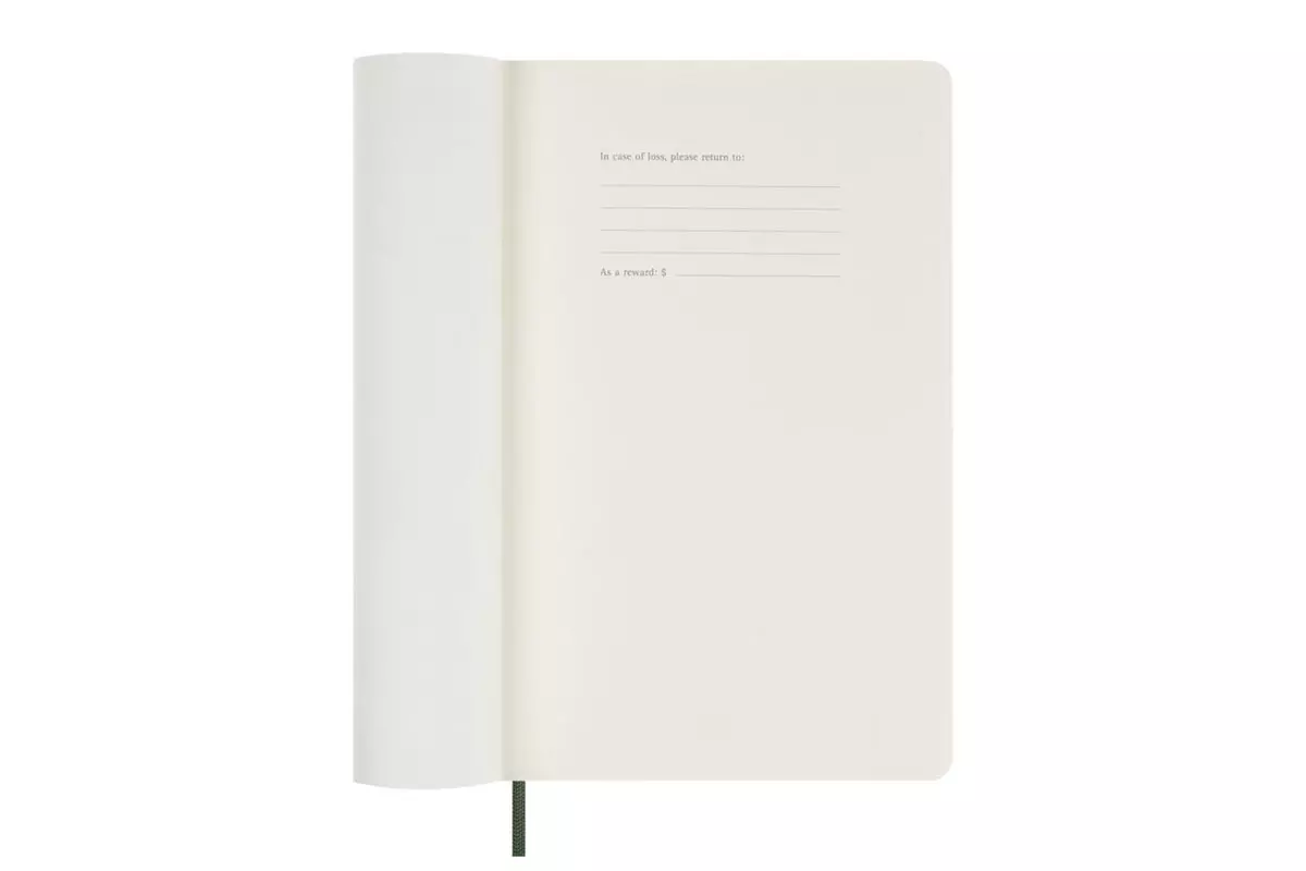 Een Moleskine 2025 12M Weekly Softcover Large Myrtle Green koop je bij Moleskine.nl