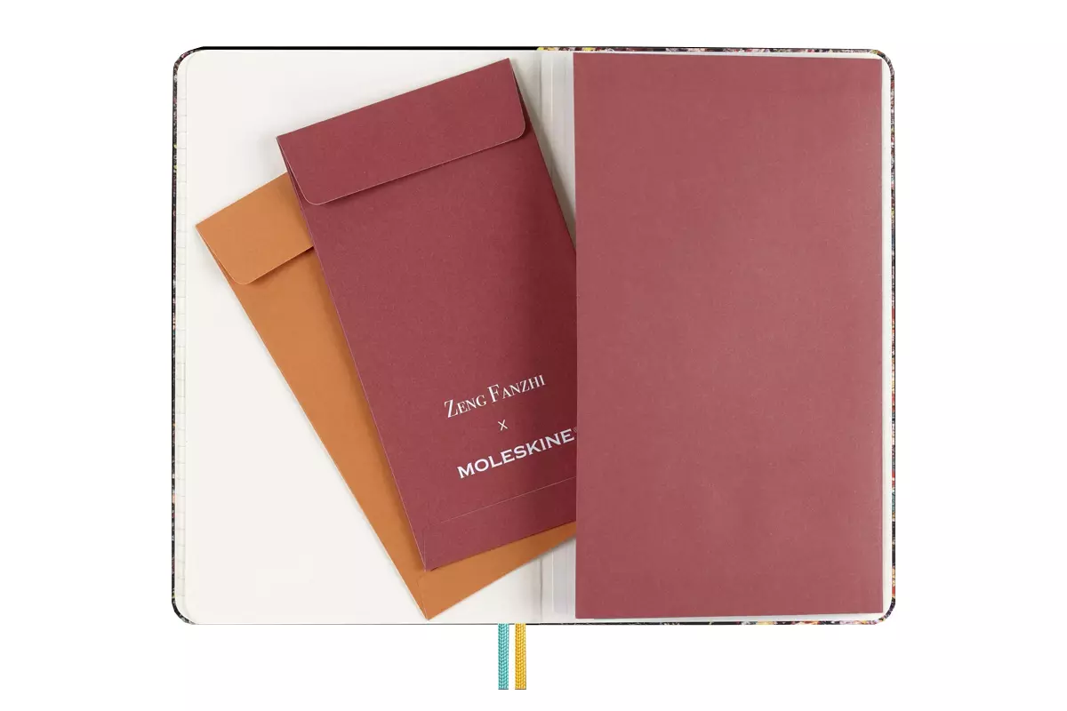 Een Moleskine Year of the Dragon Zeng Fanzhi Notebook Ruled Hardcover Large Limited Edition koop je bij Moleskine.nl