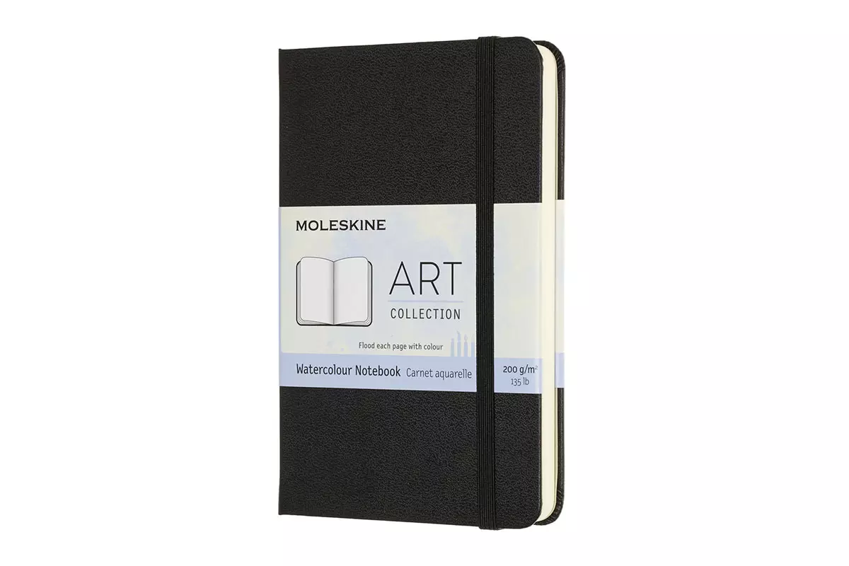 Een Moleskine Art Watercolour Notebook Hardcover Pocket Black koop je bij Moleskine.nl