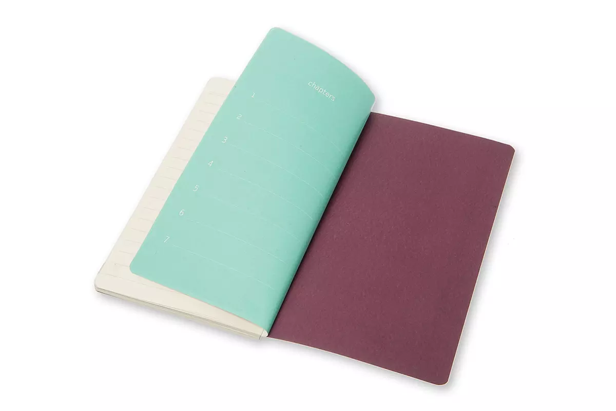 Een Moleskine Chapter Collection Journal Large Ruled Softcover Plum Purple koop je bij Moleskine.nl