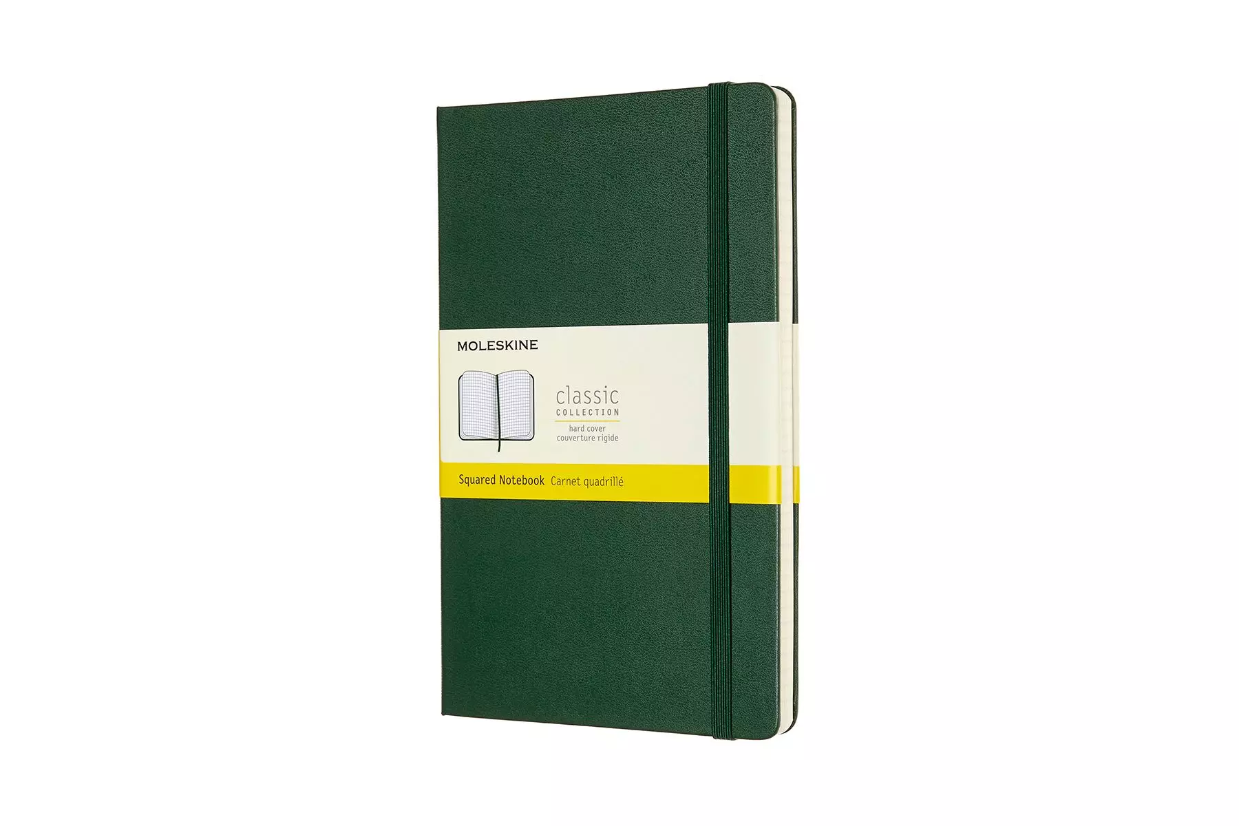 Een Moleskine Squared Hard Cover Notebook Large Myrtle Green koop je bij Moleskine.nl