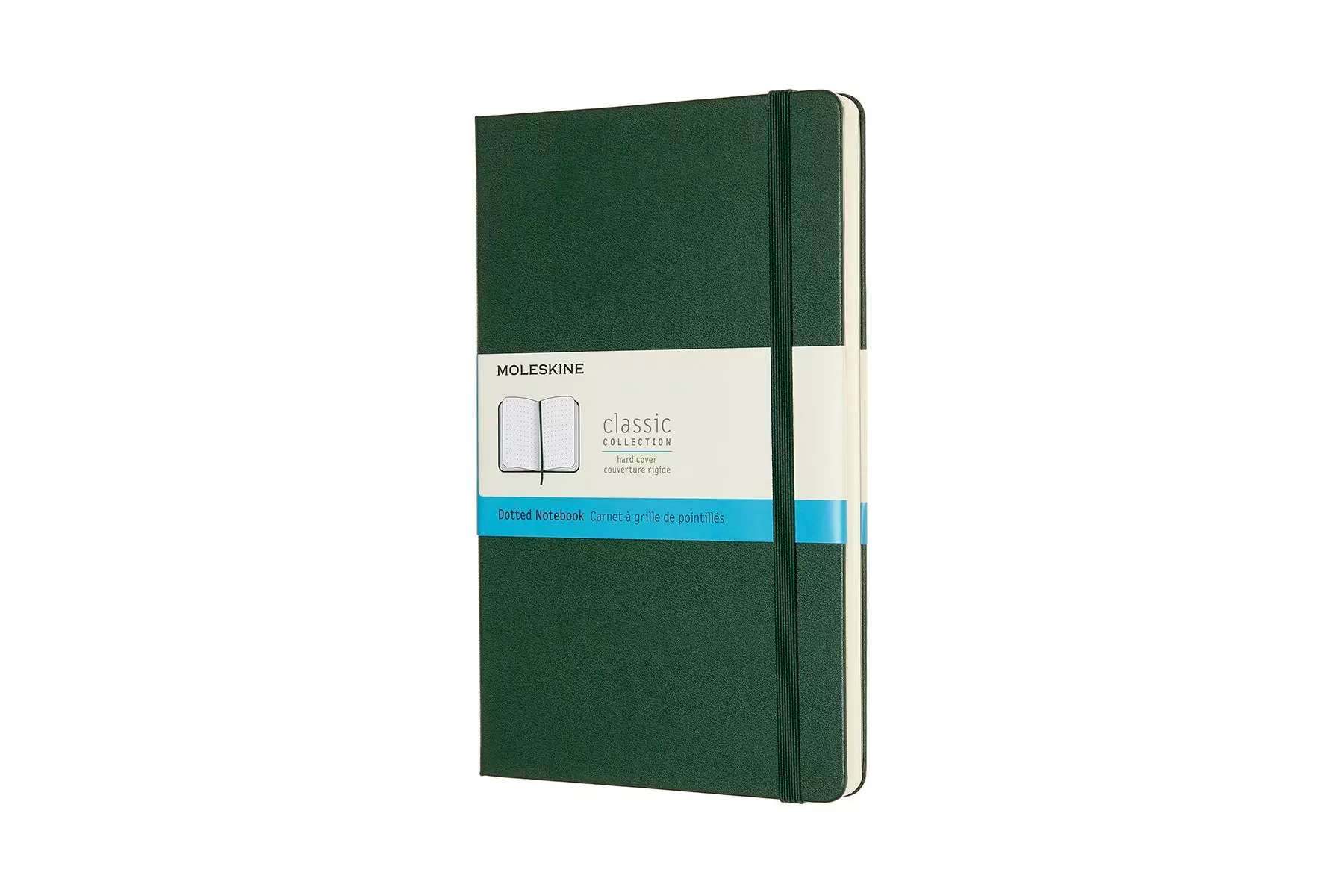 Een Moleskine Dotted Hard Cover Notebook Large Myrtle Green koop je bij Moleskine.nl